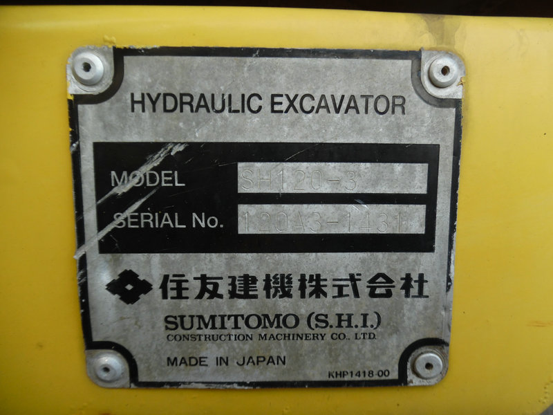 Used Sumitomo SH120A3