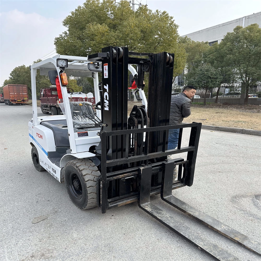 Used forklift tcm30 3ton full electric forklift pallet forklift stacker 3 ton second hand original factory