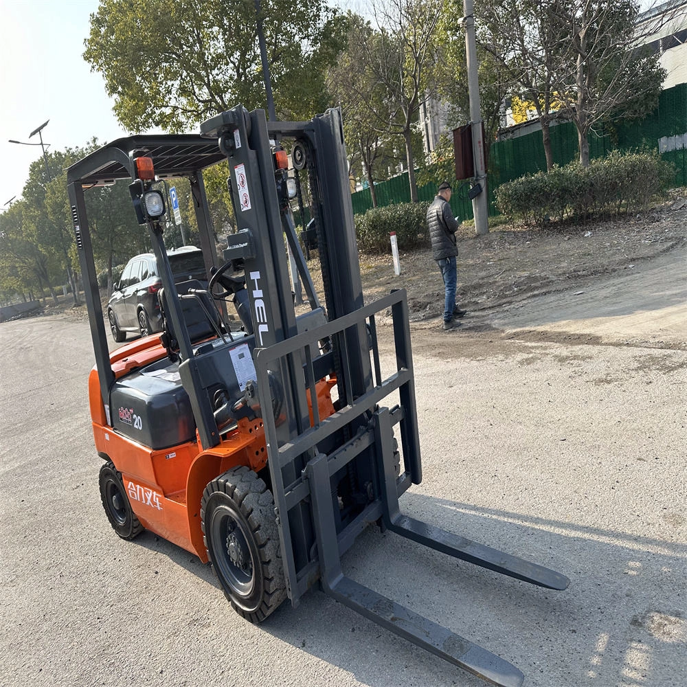 high quality HELI 2.0 Ton Diesel Forklift Truck CPC18 with Carpet boom