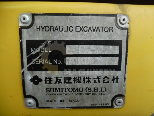 Used Sumitomo SH120A3
