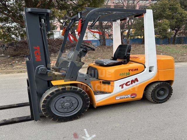 Accurate 3 Ton Year 2021 Perfect Working Condition Second-hand Japan Original TCM FD30ZT Diesel