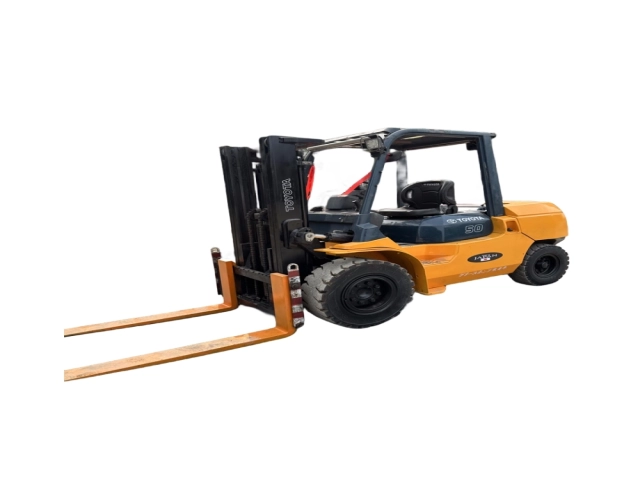 Best price 5ton diesel toyota forklift 7FDA50 7FD50 8FD50 forklift with 3 stages in good condition
