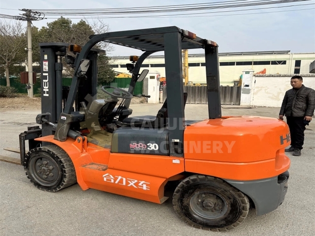 Hot Sale 3 Ton Perfect Working Condition Second-hand China Original HELI CPCD30 Diesel Forklift